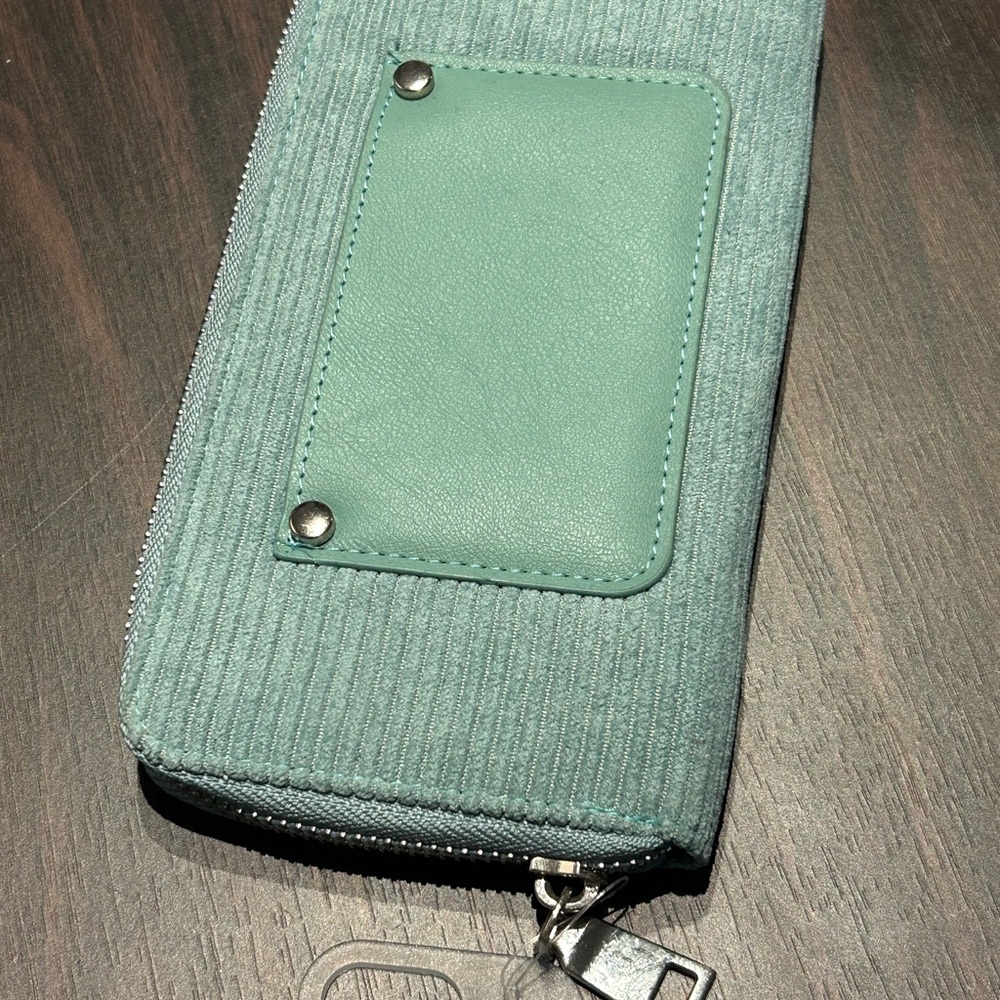 Elegant Teal Wallet